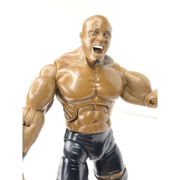 WWE Bobby Lashley Deluxe Aggression Action Figure Jakks Wrestling Series - Picture 10 of 10